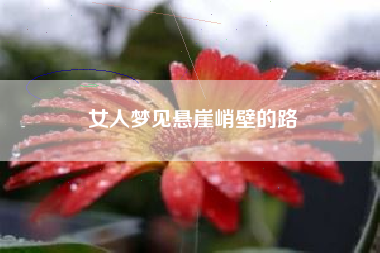 女人梦见悬崖峭壁的路
