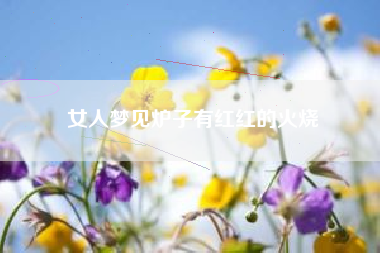 女人梦见炉子有红红的火烧