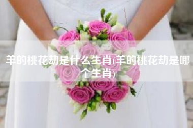 羊的桃花劫是什么生肖(羊的桃花劫是哪个生肖)