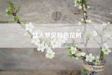 女人梦见粉色花树