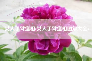 女人手臂痣相(女人手臂痣相图解大全)