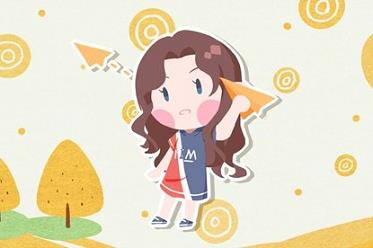 八字眉女孩（小女孩八字眉意味什么）